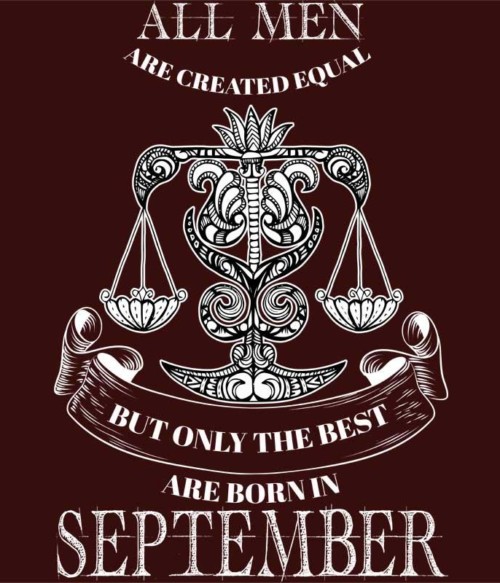 Mérleg Szeptember Póló - Ha Birthday rajongó ezeket a pólókat tuti imádni fogod!