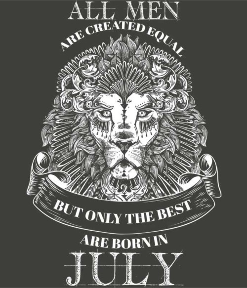 Oroszlán Július Póló - Ha Birthday rajongó ezeket a pólókat tuti imádni fogod!