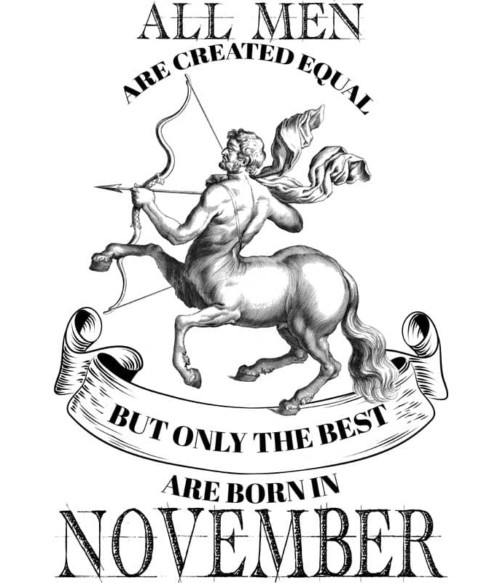 Nyilas November Póló - Ha Birthday rajongó ezeket a pólókat tuti imádni fogod!