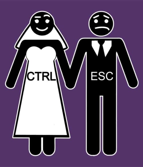 Ctrl Esc Póló - Ha Bachelor Party rajongó ezeket a pólókat tuti imádni fogod!