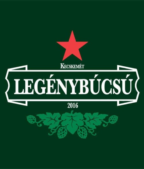 Heineken Legénybúcsú Póló - Ha Bachelor Party rajongó ezeket a pólókat tuti imádni fogod!