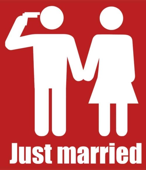 Just Married Póló - Ha Bachelor Party rajongó ezeket a pólókat tuti imádni fogod!