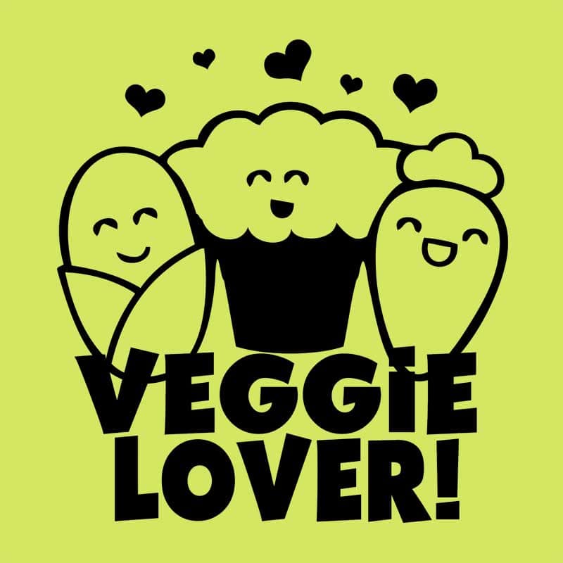Cute veggie lover