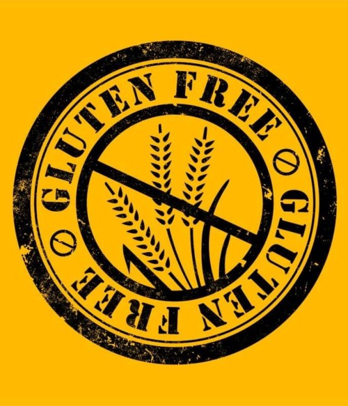 Gluten free logo Póló - Ha Vegetarian rajongó ezeket a pólókat tuti imádni fogod!