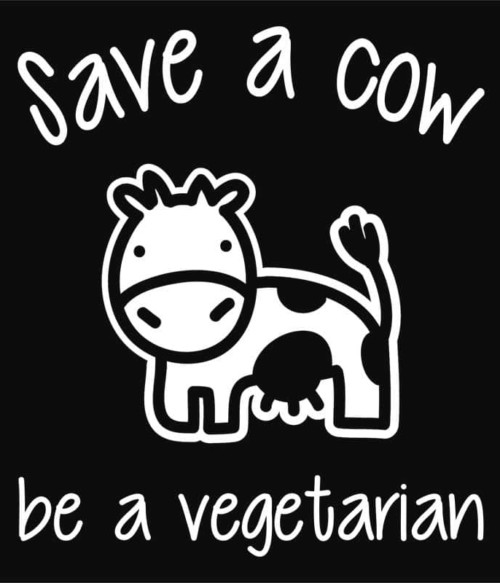 Save a cow Póló - Ha Vegetarian rajongó ezeket a pólókat tuti imádni fogod!