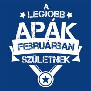A legjobb apa Február - Unisex Farmerkabát