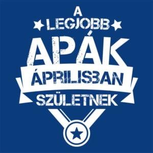A legjobb apa Április - Unisex Farmerkabát