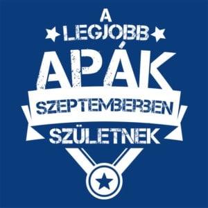 A legjobb apa Szeptember - Unisex Farmerkabát