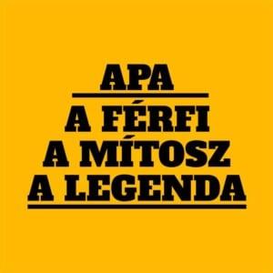 Apa, férfi, mítosz, legenda - Unisex Farmerkabát