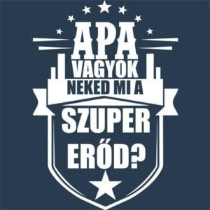Apa vagyok - Unisex Farmerkabát