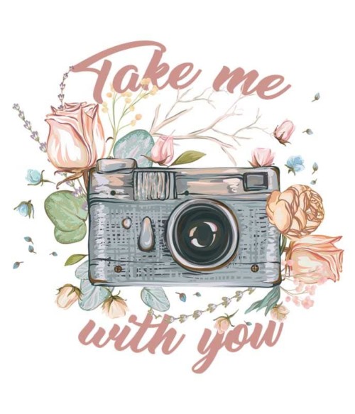 Take me with you Póló - Ha Photography rajongó ezeket a pólókat tuti imádni fogod!