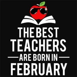 Best teacher february - Unisex Farmerkabát