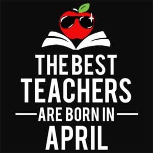 Best teacher april - Unisex Farmerkabát