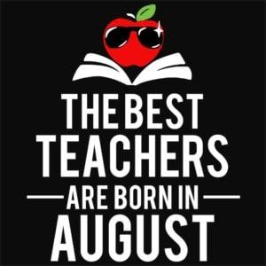 Best teacher august - Unisex Farmerkabát