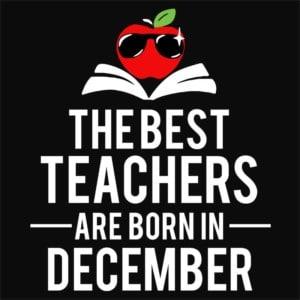 Best teacher december - Unisex Farmerkabát