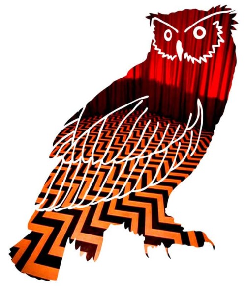 Redroom owl Póló - Ha Twin Peaks rajongó ezeket a pólókat tuti imádni fogod!