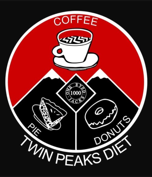 Twin Peaks diet Póló - Ha Twin Peaks rajongó ezeket a pólókat tuti imádni fogod!