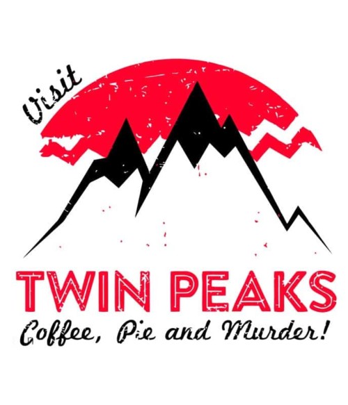 Visit Twin Peaks Póló - Ha Twin Peaks rajongó ezeket a pólókat tuti imádni fogod!
