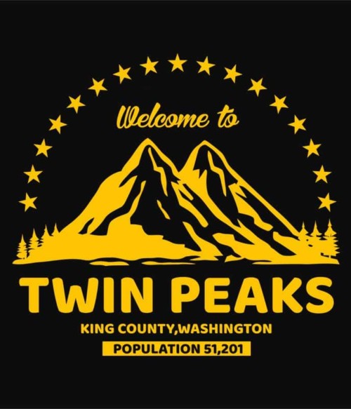 Welcome Twin Peaks Póló - Ha Twin Peaks rajongó ezeket a pólókat tuti imádni fogod!