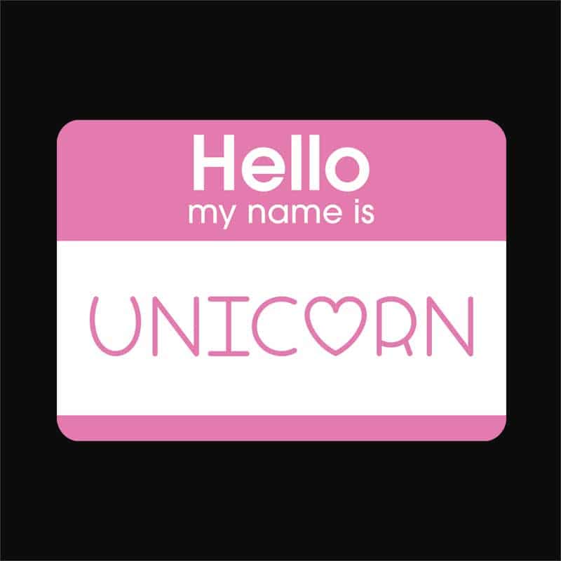 Hello my name is unicorn