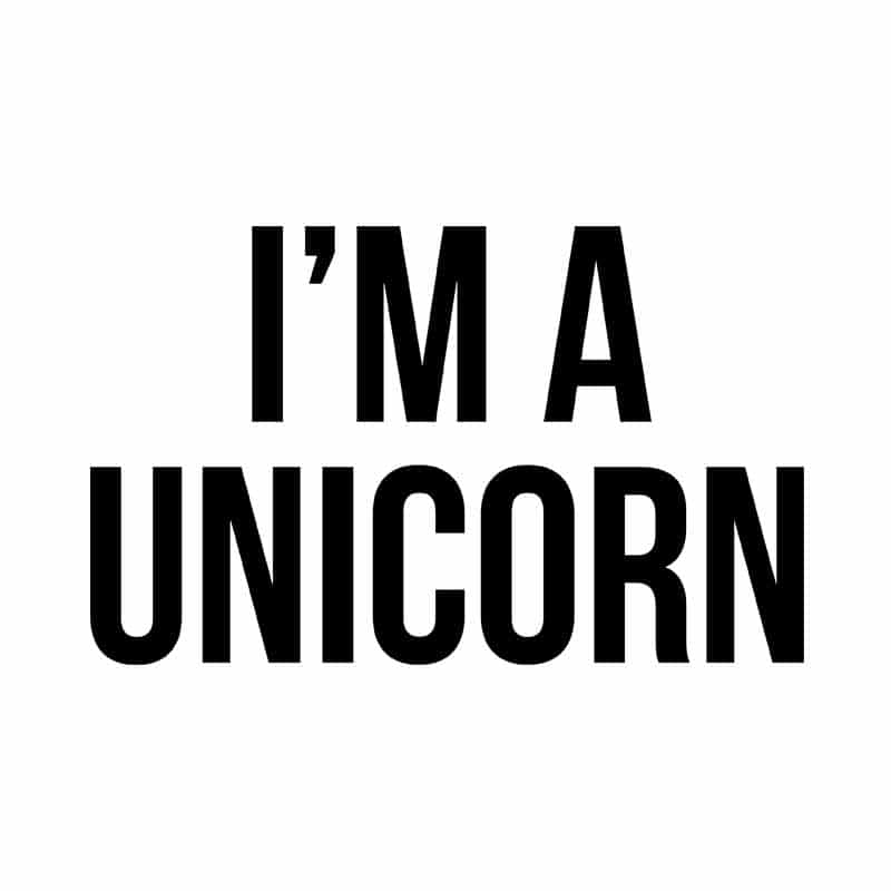 I'm a unicorn