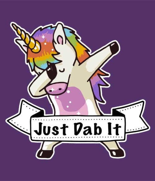 Just dab it unicorn Póló - Ha Unicorn rajongó ezeket a pólókat tuti imádni fogod!