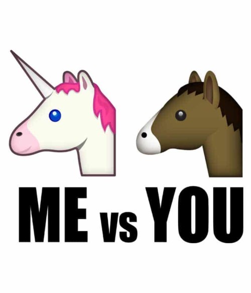 Me vs You unicorn Póló - Ha Unicorn rajongó ezeket a pólókat tuti imádni fogod!