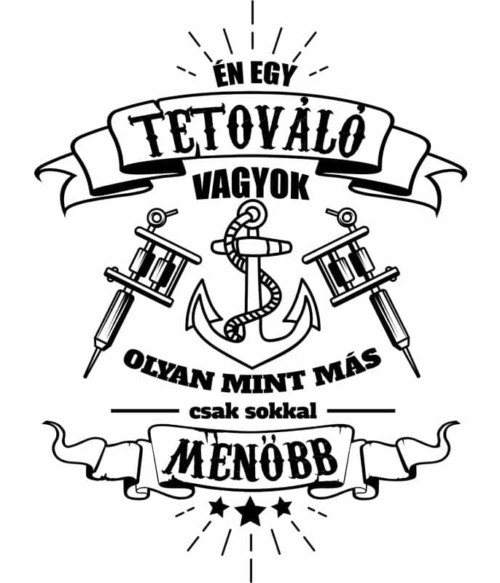 Old school tetováló vagyok Póló - Ha Tattoo rajongó ezeket a pólókat tuti imádni fogod!