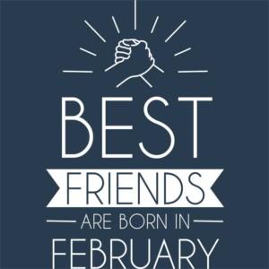 Best friends february - Unisex Farmerkabát
