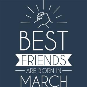 Best friends march - Unisex Farmerkabát