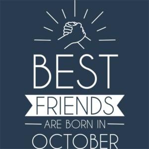 Best friends october - Unisex Farmerkabát