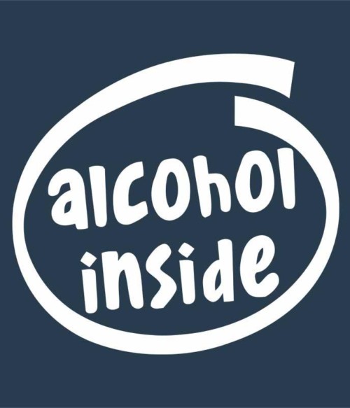 Alcohol inside Póló - Ha Drinks rajongó ezeket a pólókat tuti imádni fogod!