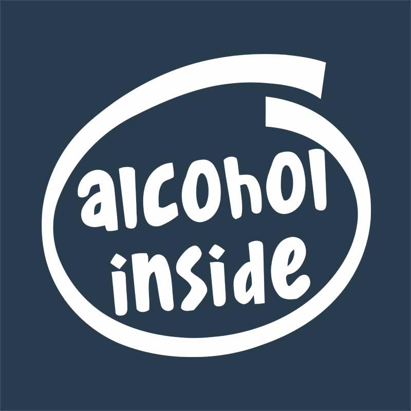 Alcohol inside