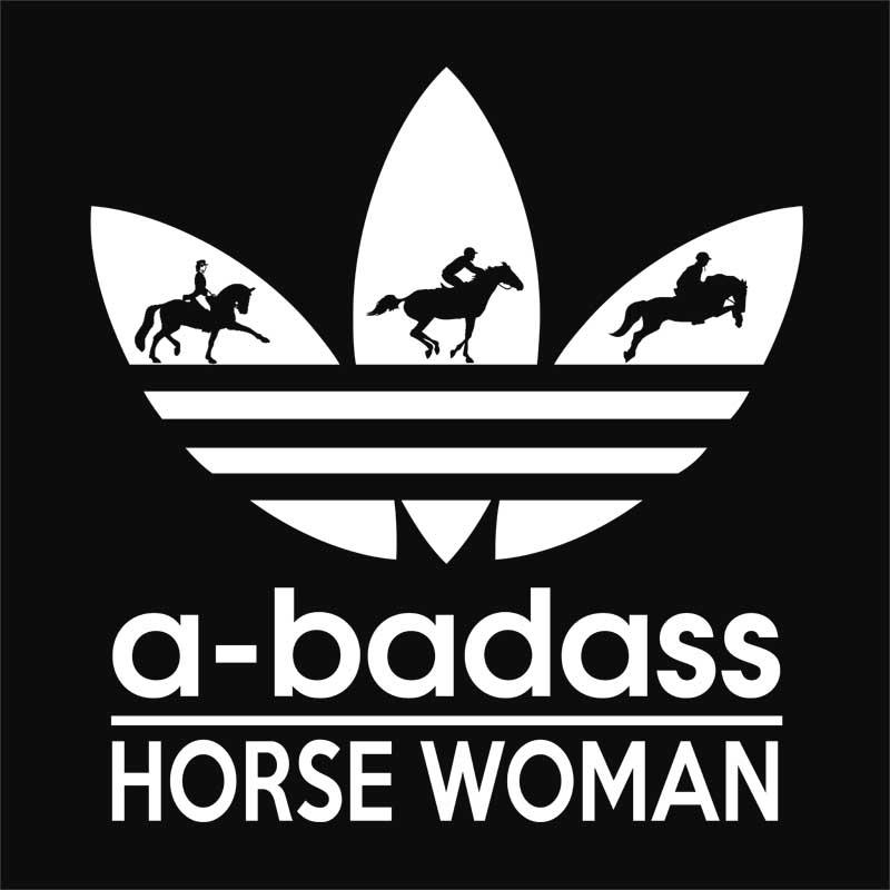 Badass horse woman