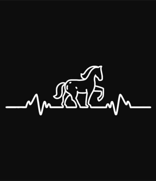 Horse EKG Póló - Ha Horse rajongó ezeket a pólókat tuti imádni fogod!
