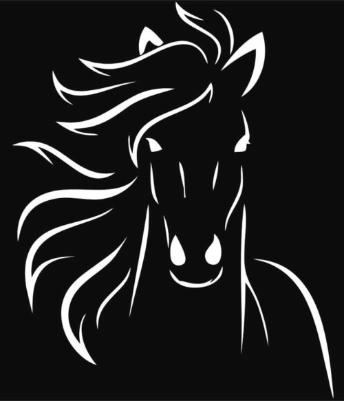 Horse Lineart Póló - Ha Horse rajongó ezeket a pólókat tuti imádni fogod!