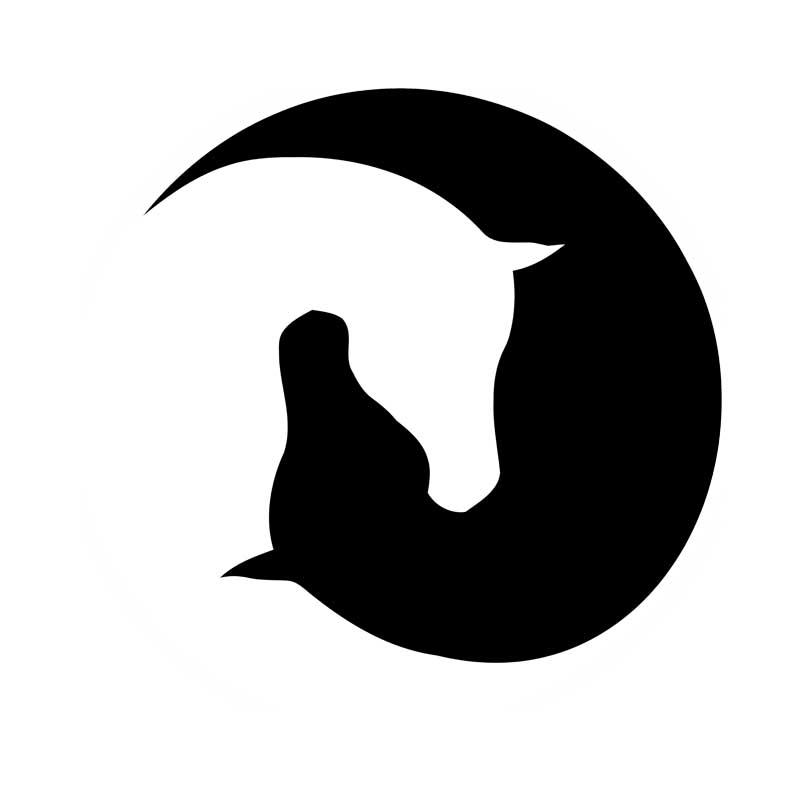 Horse yin-yang