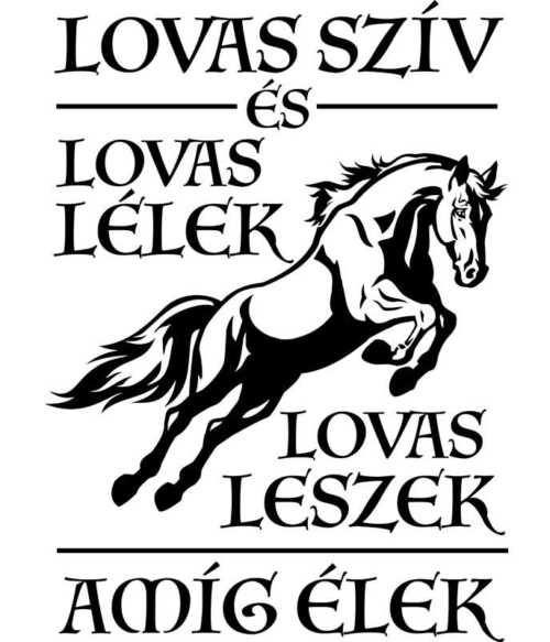 Lovas szív Póló - Ha Horse rajongó ezeket a pólókat tuti imádni fogod!