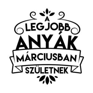 Legjobb anya Március - Unisex Farmerkabát