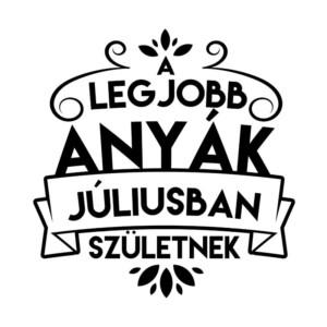 Legjobb anya Július - Unisex Farmerkabát