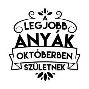 Legjobb anya Október - Unisex Farmerkabát