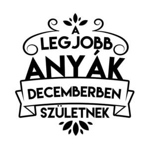 Legjobb anya December - Unisex Farmerkabát