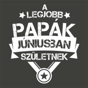 Legjobb papa Június - Unisex Farmerkabát