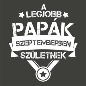 Legjobb papa Szeptember - Unisex Farmerkabát