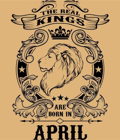 The real king lion april Póló - Ha Birthday rajongó ezeket a pólókat tuti imádni fogod!
