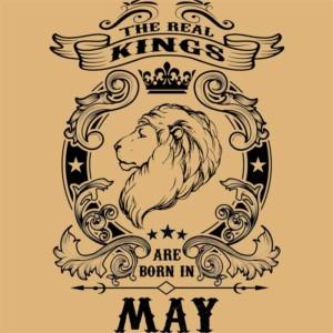 The real king lion may - Unisex Farmerkabát