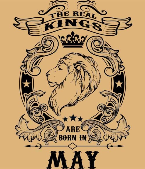 The real king lion may Póló - Ha Birthday rajongó ezeket a pólókat tuti imádni fogod!