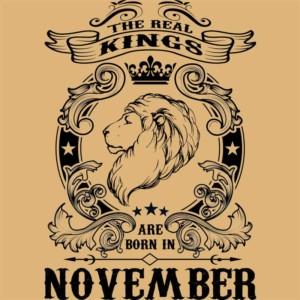 The real king lion november - Unisex Farmerkabát