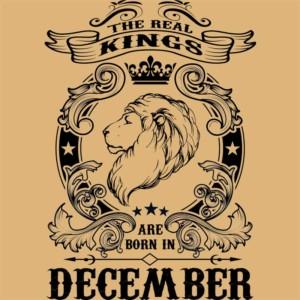 The real king lion december - Unisex Farmerkabát