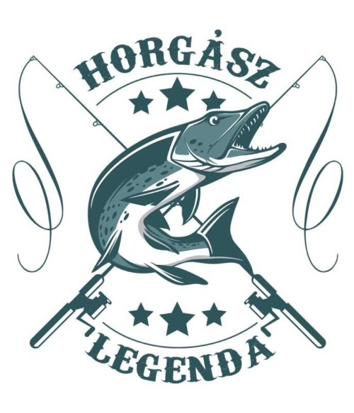 Horgász Legenda Póló - Ha Fishing rajongó ezeket a pólókat tuti imádni fogod!